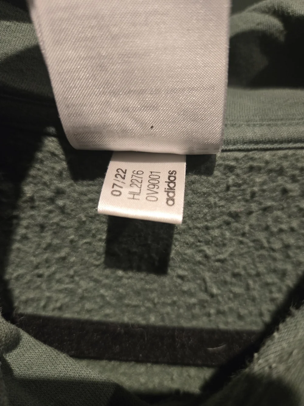 Adidas Men’s Hoodie - Sage Green Pullover